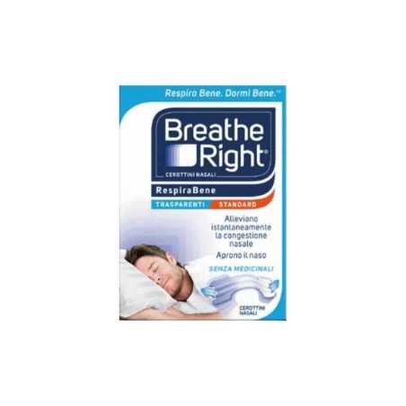 BREATHE RIGHT TRASPARENTI 30PZ