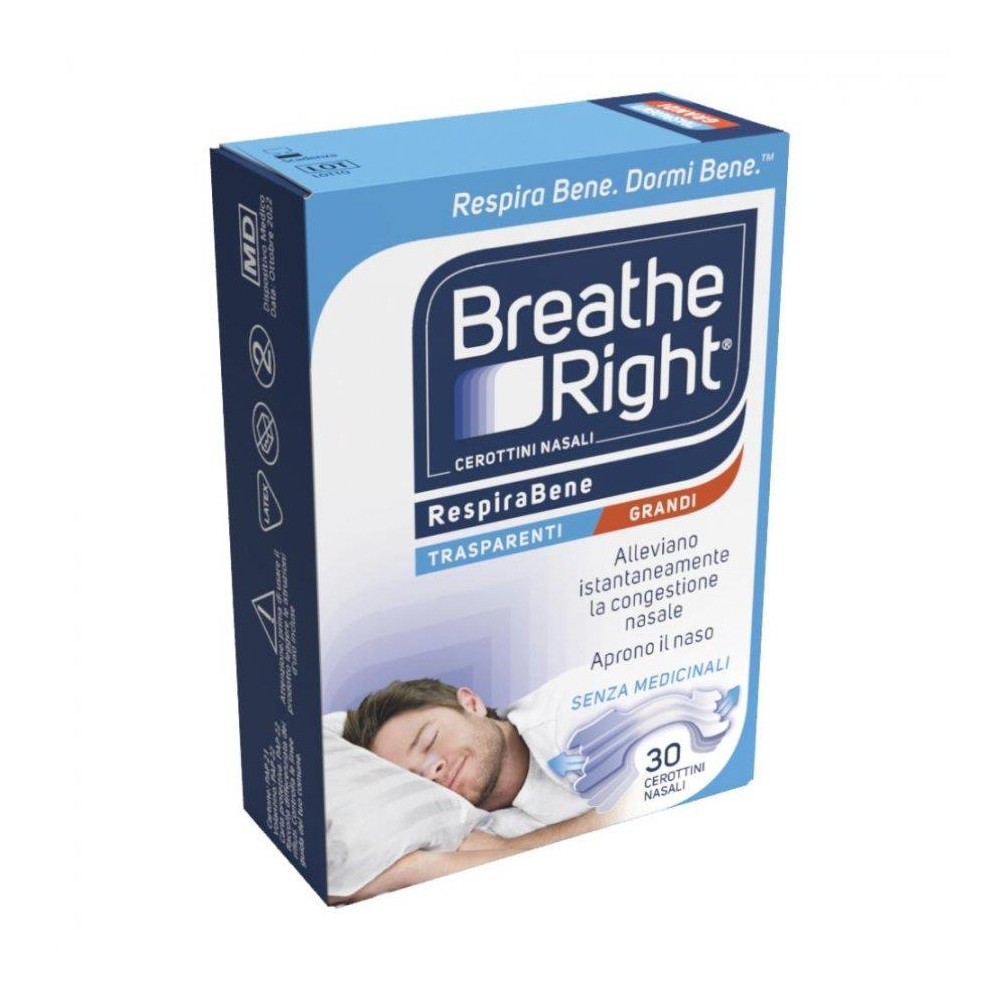 BREATHE RIGHT TRASPARENTI G30P