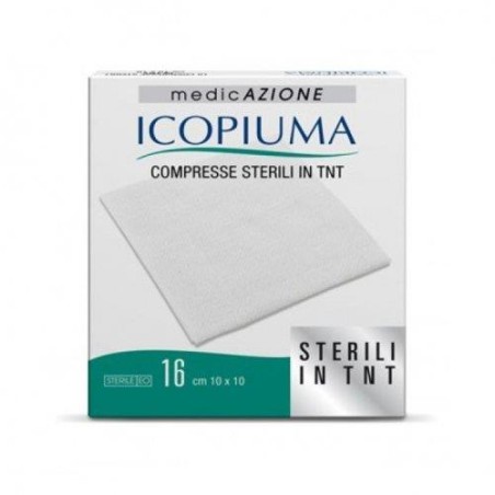 GARZA TNT ICOPIUMA 10X10CM 16P
