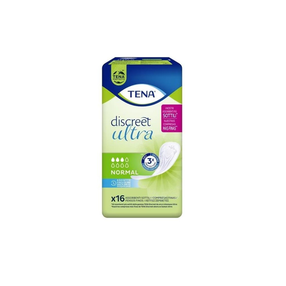 TENA DISCREET ULTRA NORMAL 16P