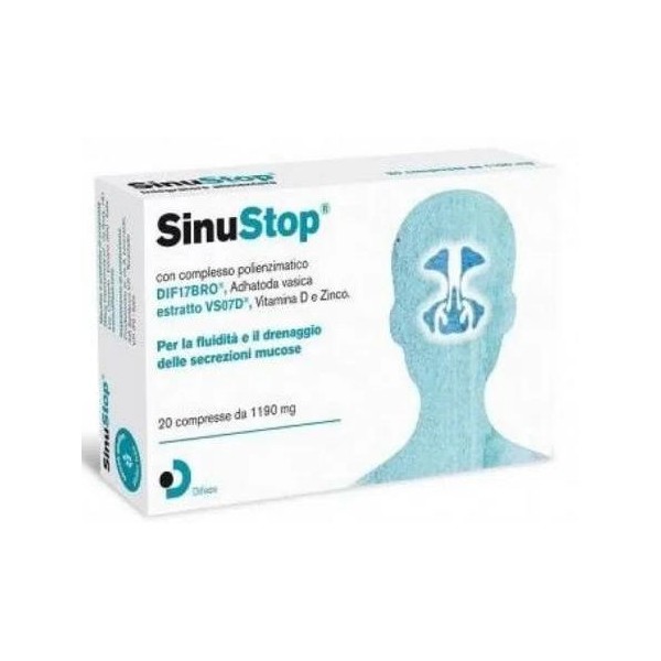 SINUSTOP 20CPR 1190 MG