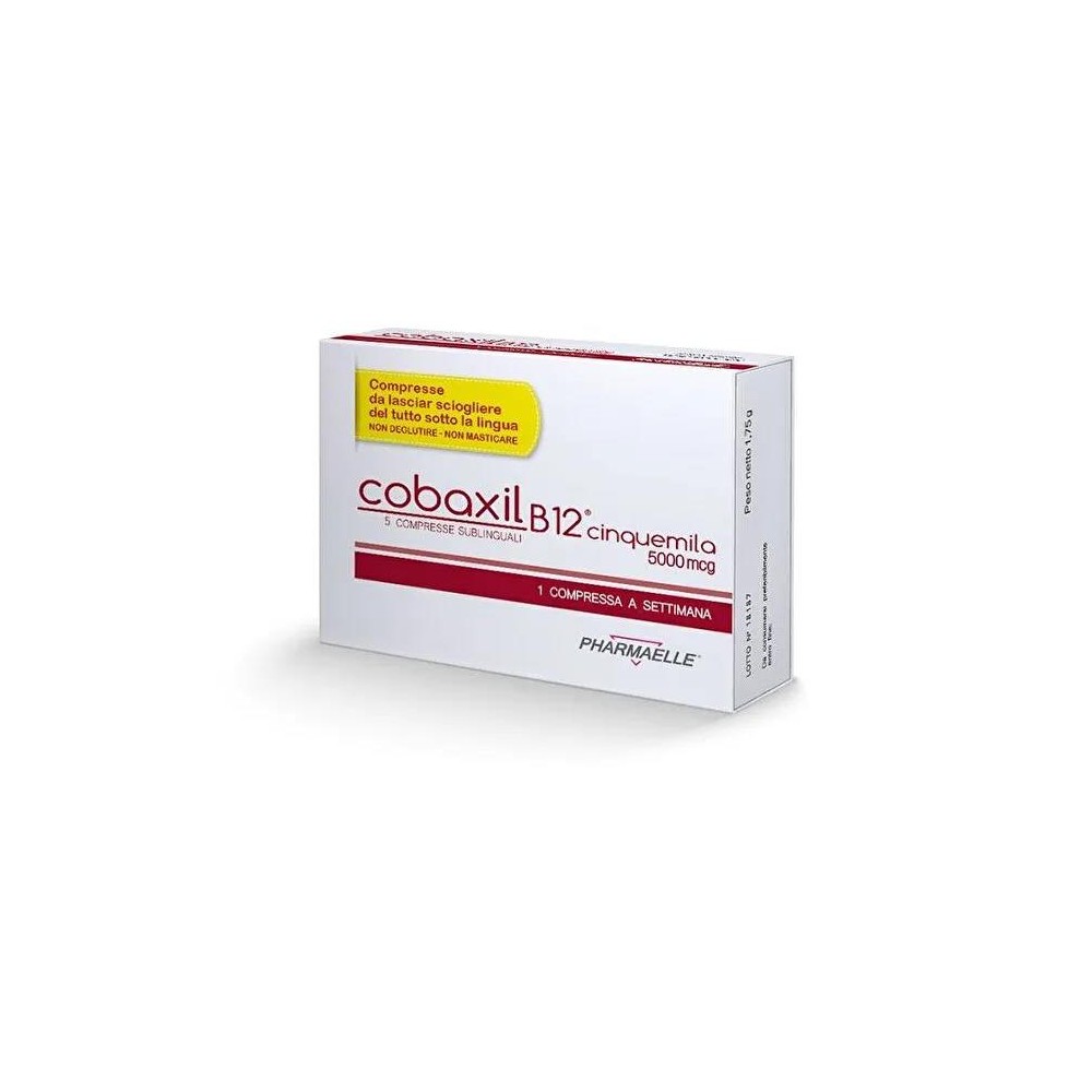COBAXIL B12 5000MCG 5CPR SUNBL