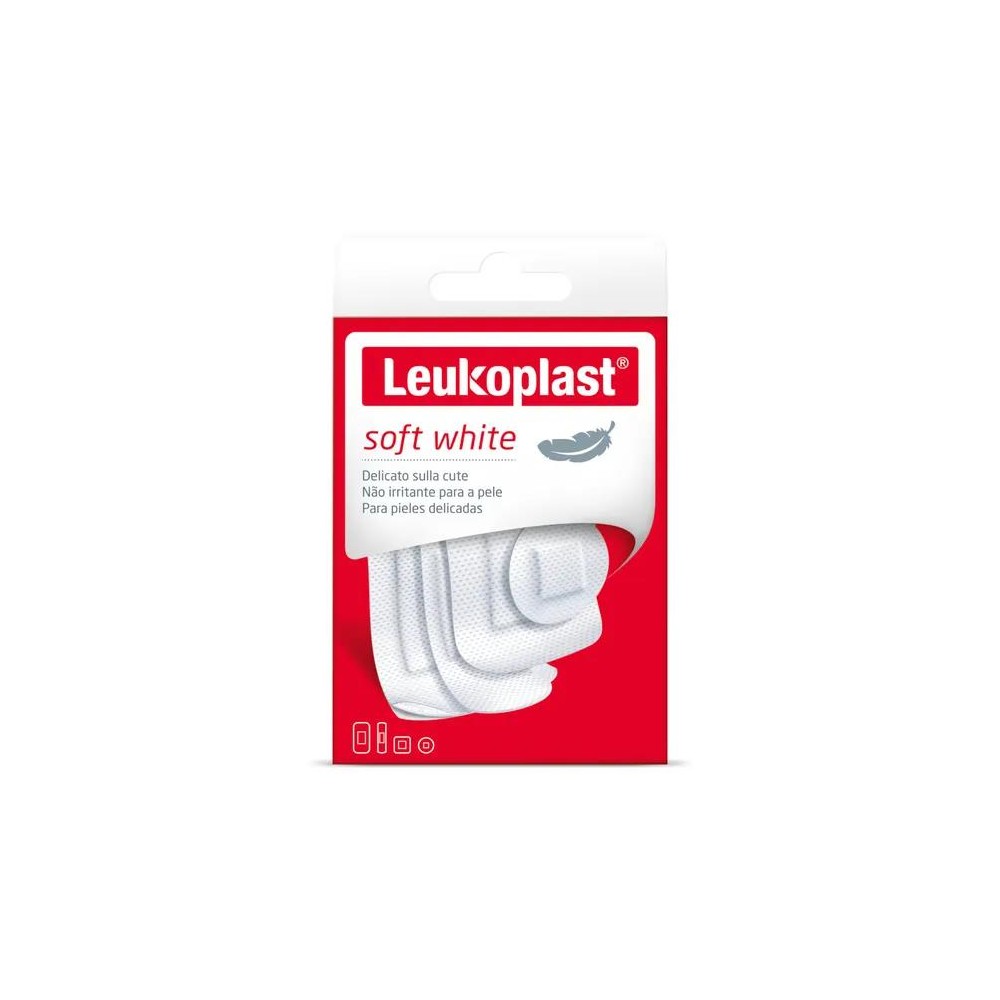 LEUKOPLAST SOFT WHITE 40PZ ASS