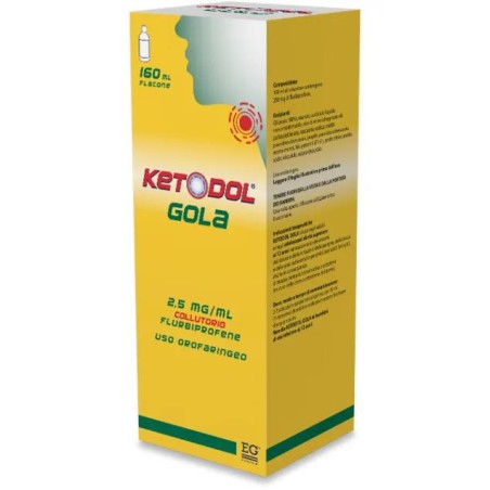 KETODOL GOLA%COLLUT FL 160ML