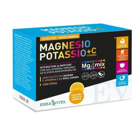 MAGNESIO E POTASS +VIT C ARA