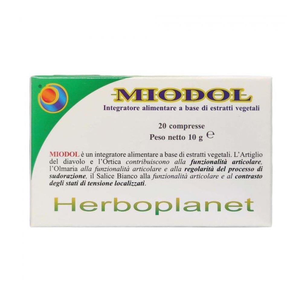 MIODOL 20CPR BLISTER 10G
