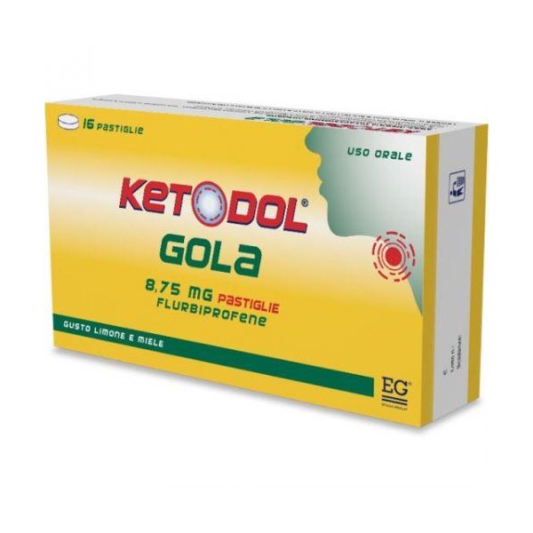 KETODOL GOLA%16PASTL 8,75MG LM
