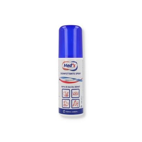 DISINFETTANTE SPRAY 100ML MEDS