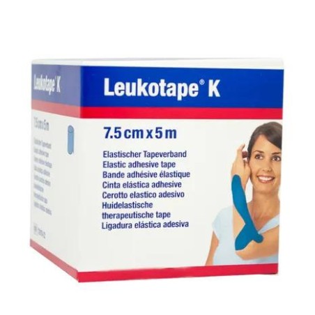 LEUKOTAPE K TAPING 7,5X500 BLU