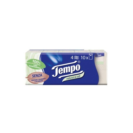 TEMPO FAZZ NATURAL&SOFT 10PZ