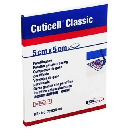 GARZA CUTICELL CLAS 5X5CM 5PZ