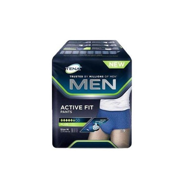 TENA MEN ACTIVE FIT GREV L/XL