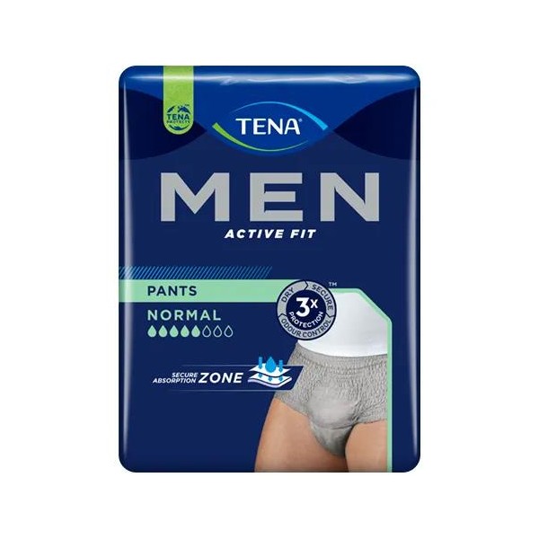 TENA MEN ACTIVE FIT GREV S/M