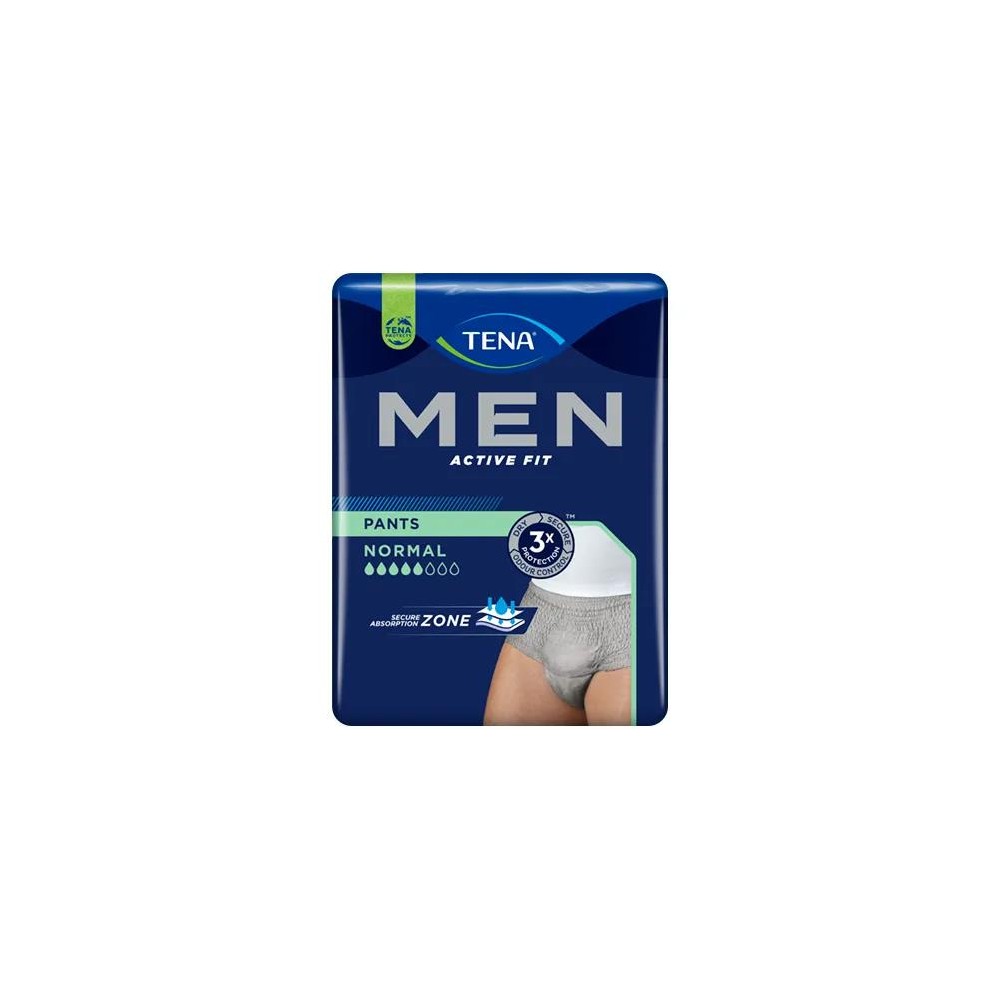 TENA MEN ACTIVE FIT GREV S/M
