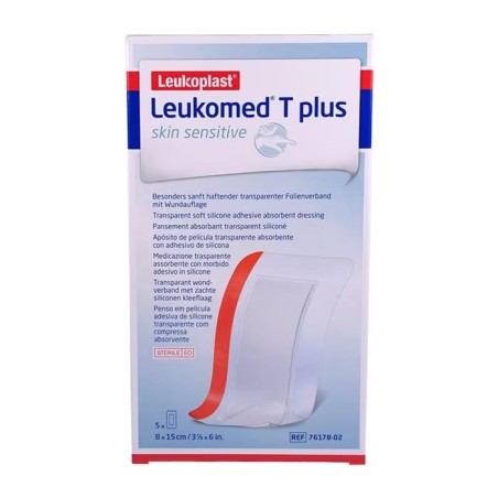 LEUKOMED SKIN SENS STER 8X15