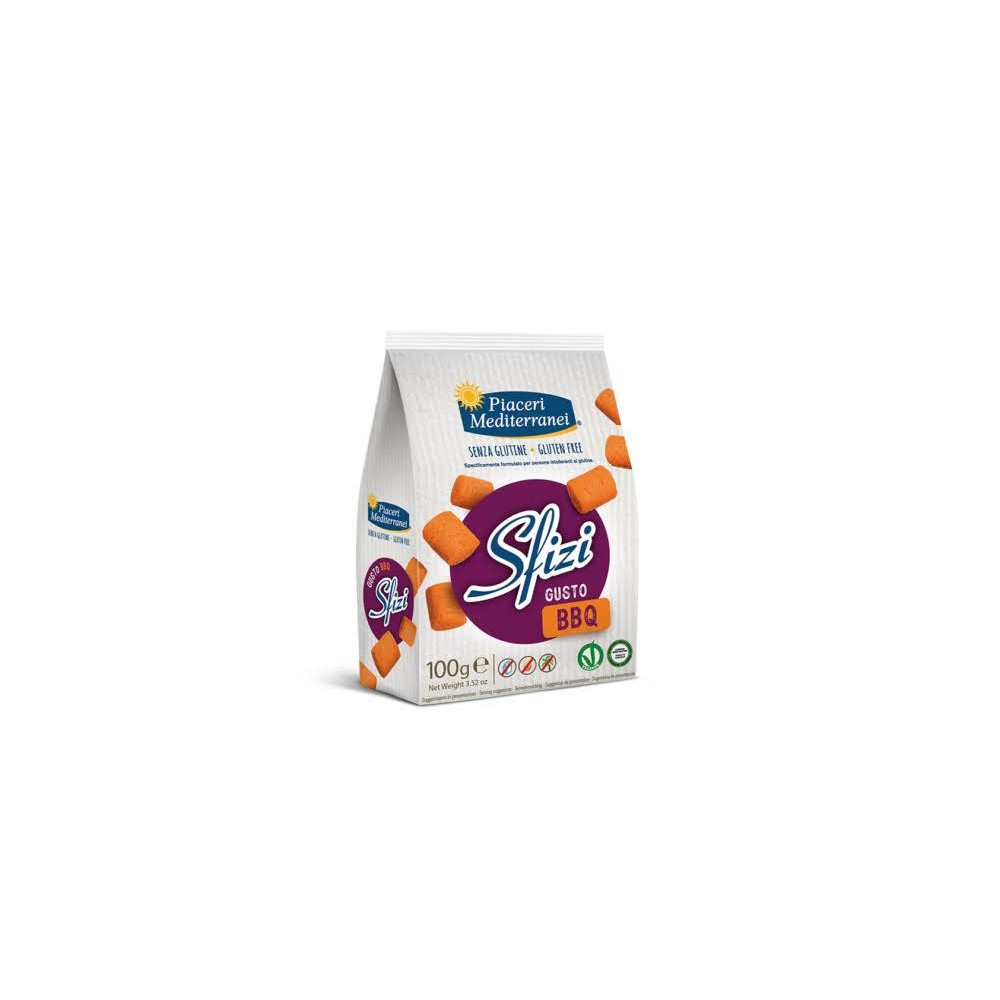 PIACERI MEDIT SFIZI BBQ 100G