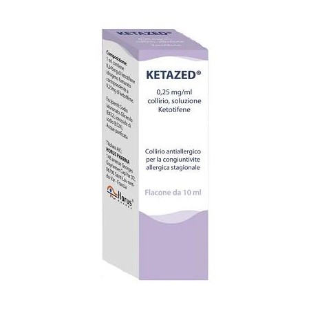 KETAZED%COLL 1FL 10ML0,25MG/ML