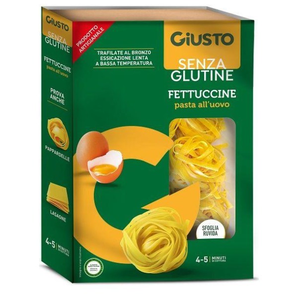 GIUSTO S/G FETTUCCINE UOVO250G