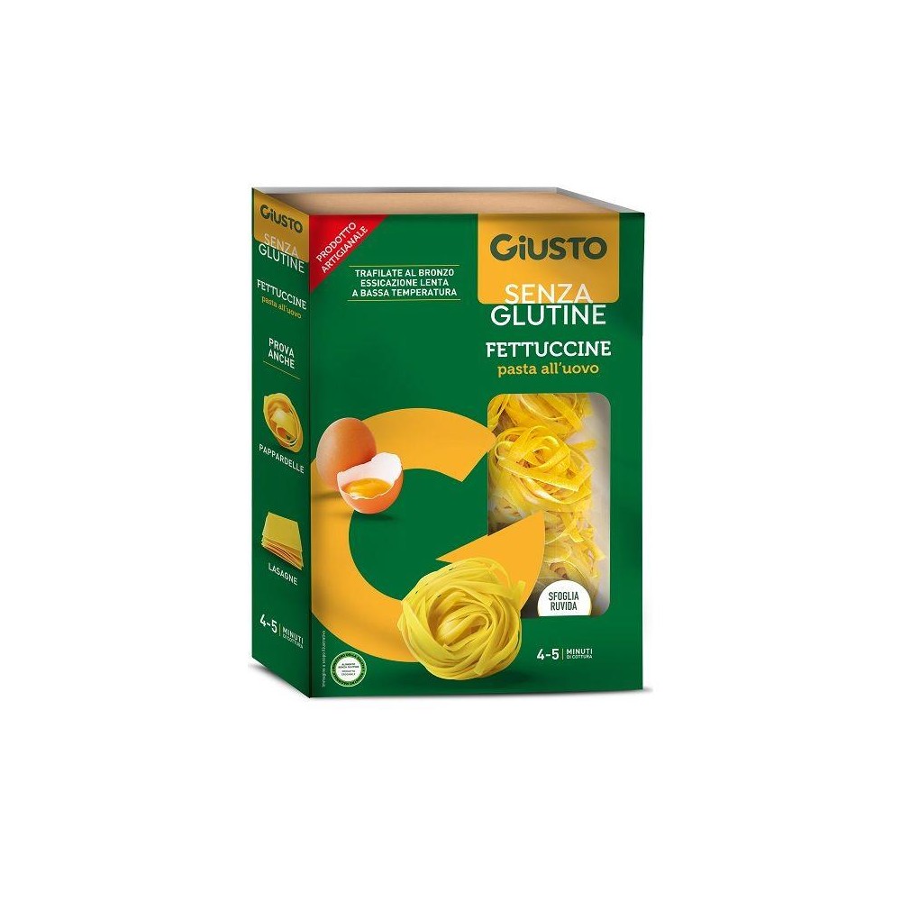 GIUSTO S/G FETTUCCINE UOVO250G