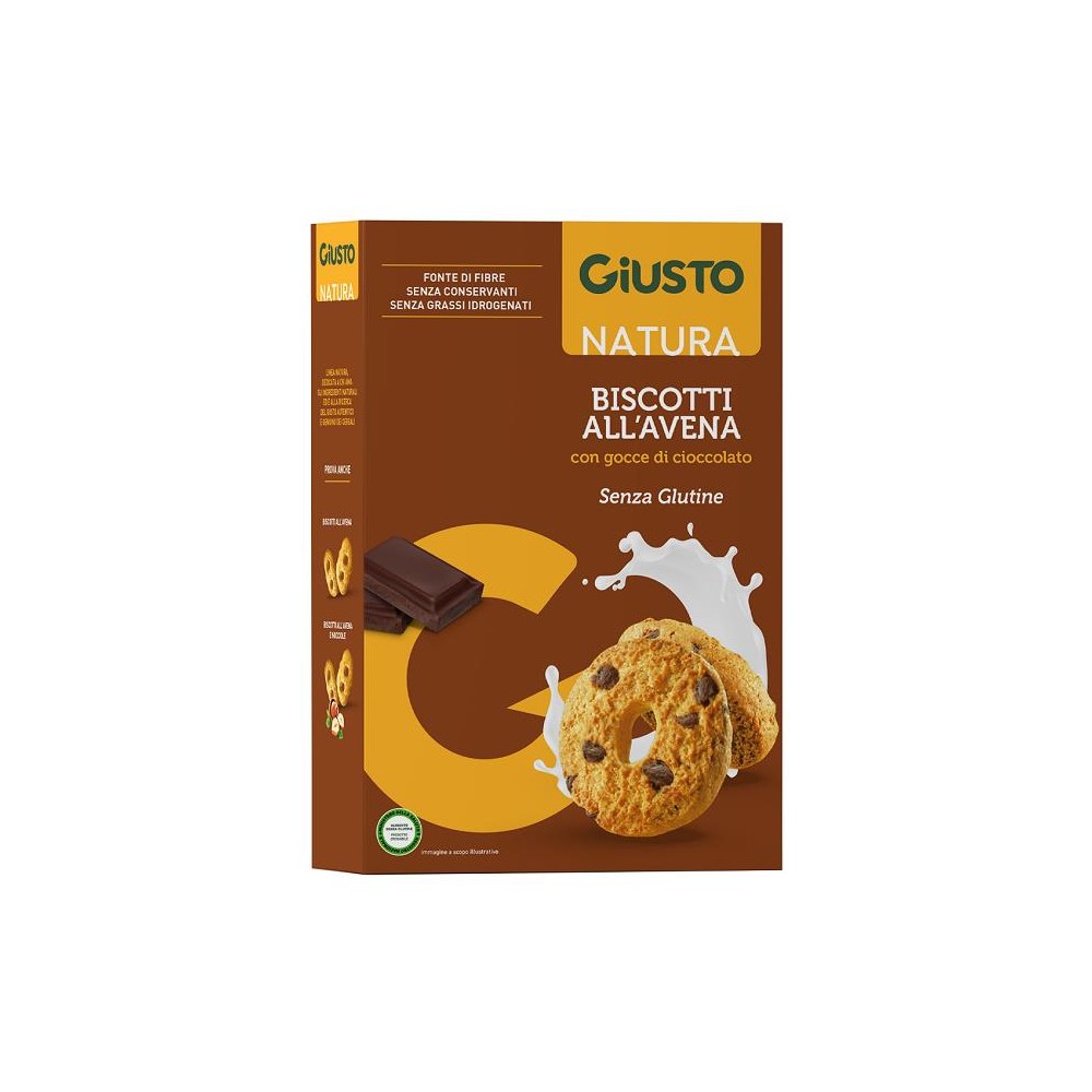 GIUSTO S/G BISCOTTI AVENA CIOC