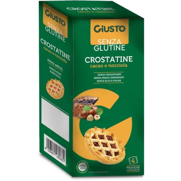 GIUSTO S/G CROSTATINA CACAO4PZ