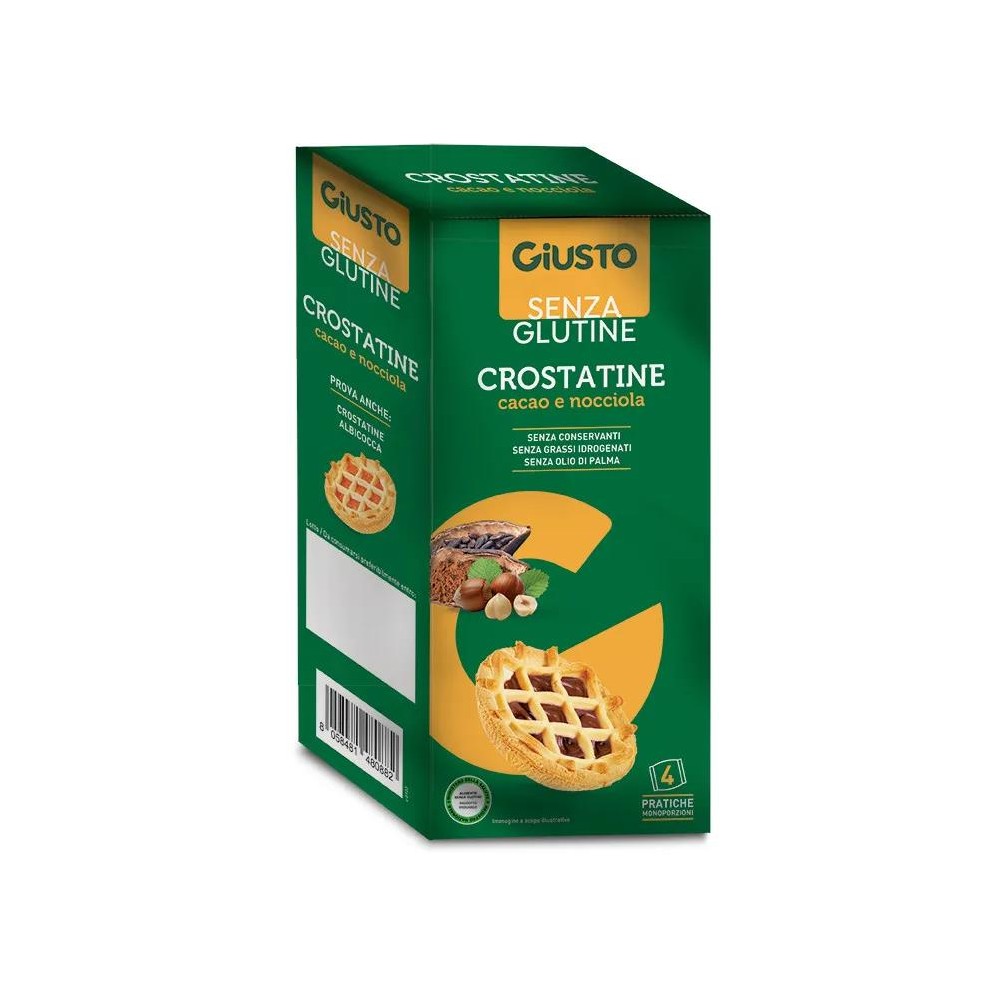 GIUSTO S/G CROSTATINA CACAO4PZ