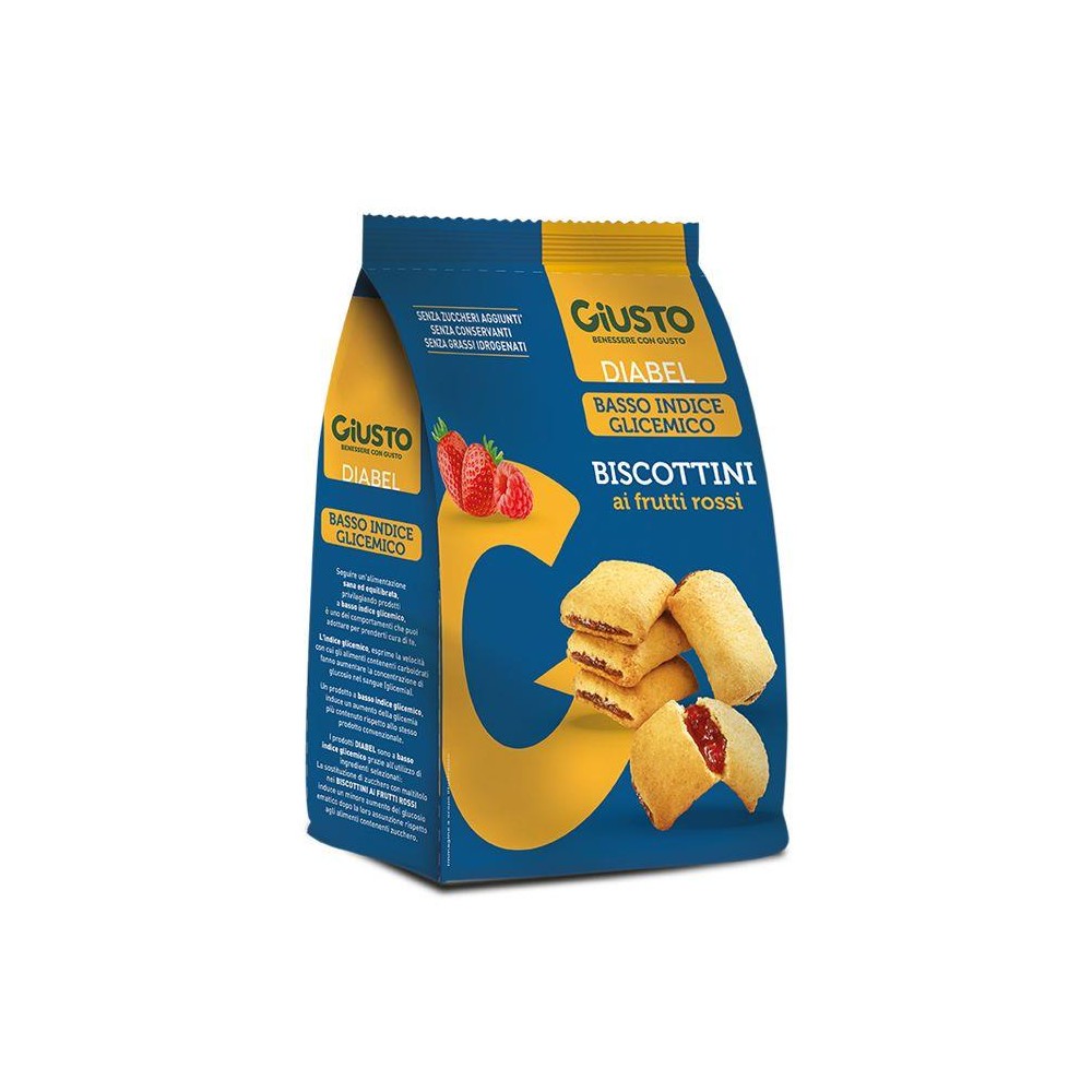 GIUSTO DIABEL BISCOTTINI FRUTT