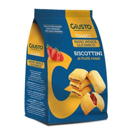 GIUSTO DIABEL BISCOTTINI FRUTT