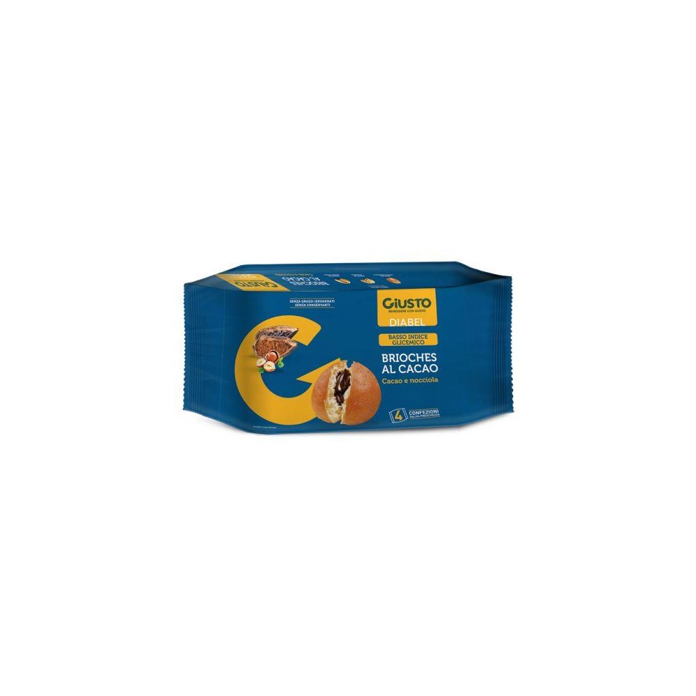 GIUSTO DIABEL BRIOCHE CACAO4PZ