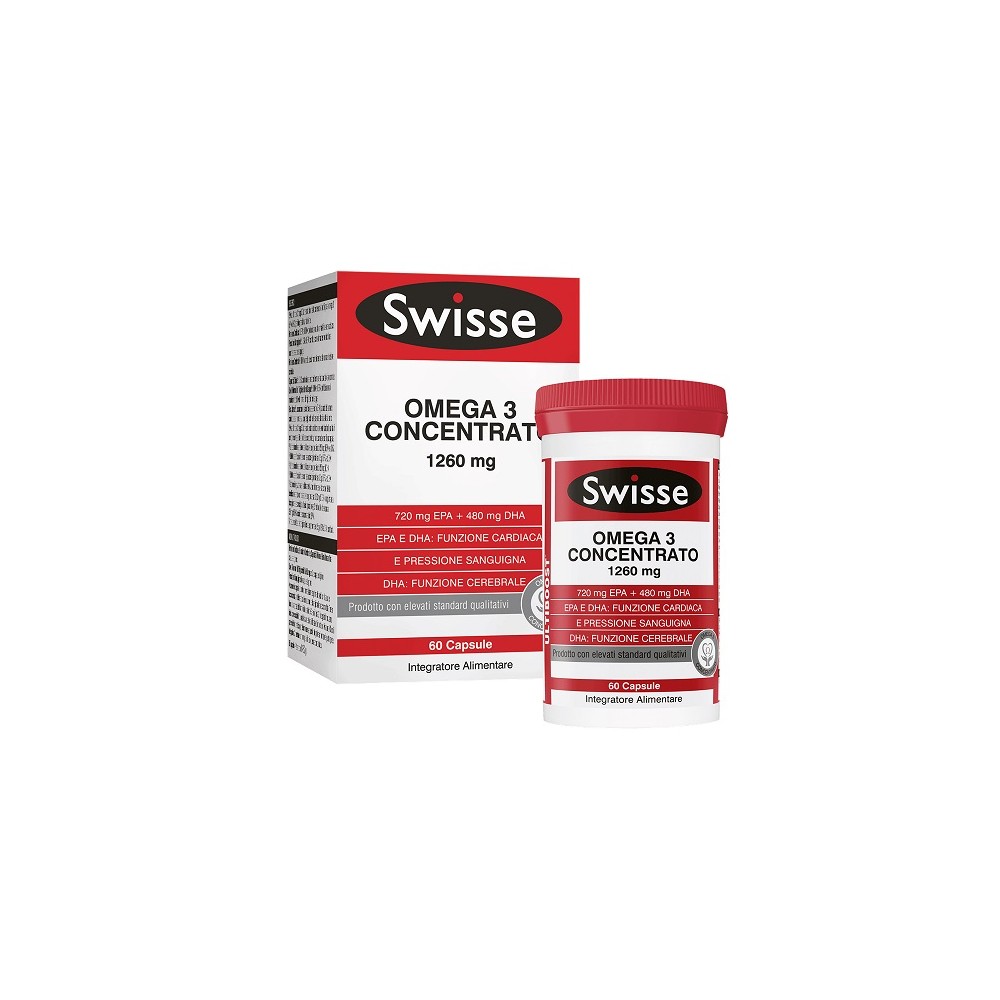SWISSE OMEGA 3 CONC 60CPS