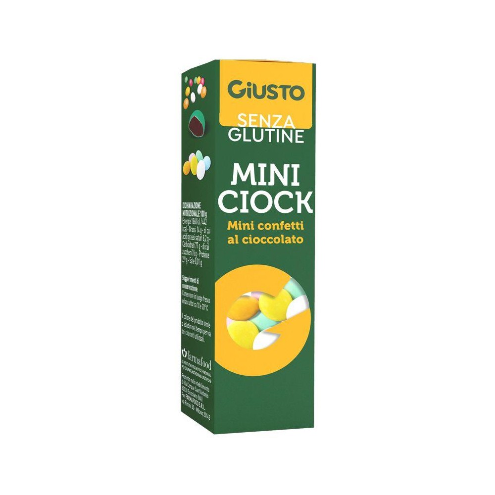 GIUSTO S/G MINI CIOCK 40G