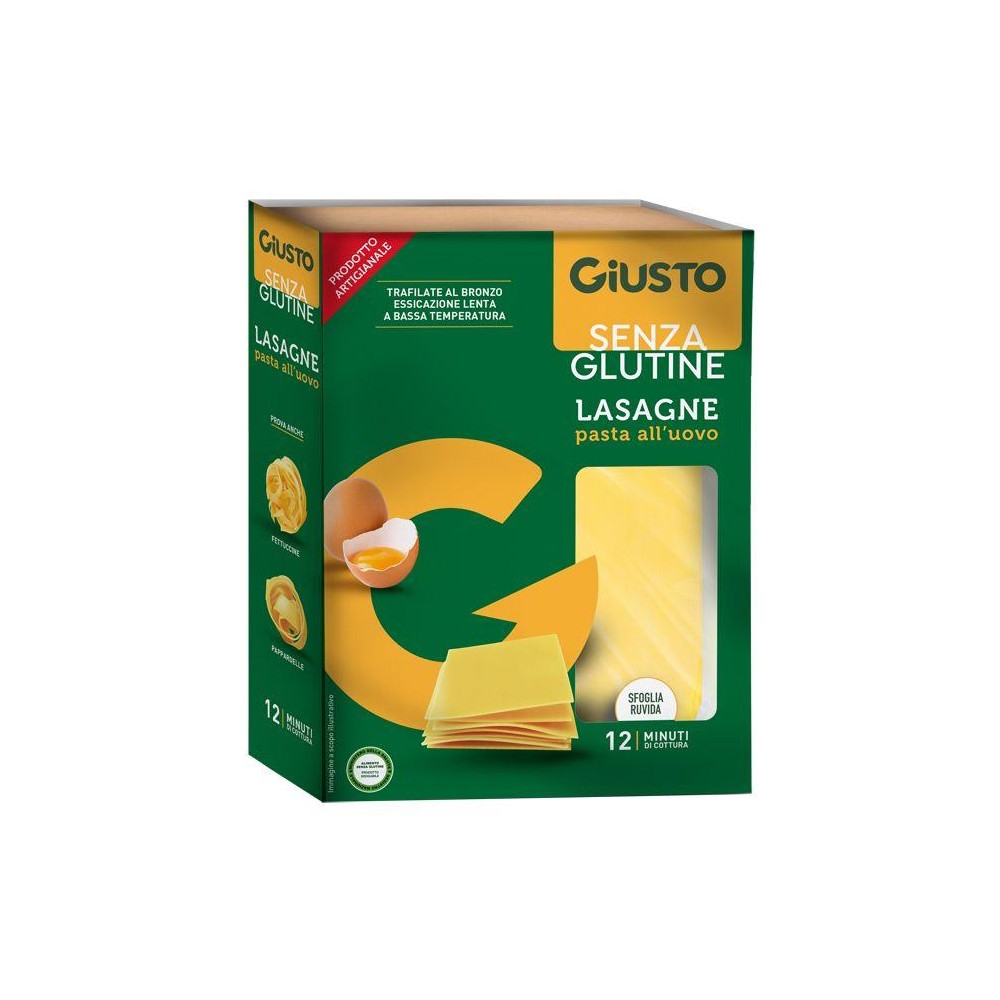 GIUSTO S/G SFOGLIE LASAGNE200G