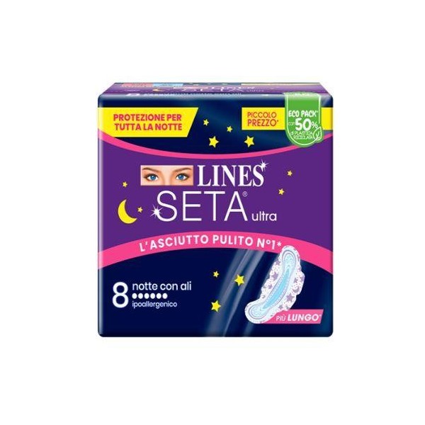 LINES SETA ULTRA NOTTE 8PZ