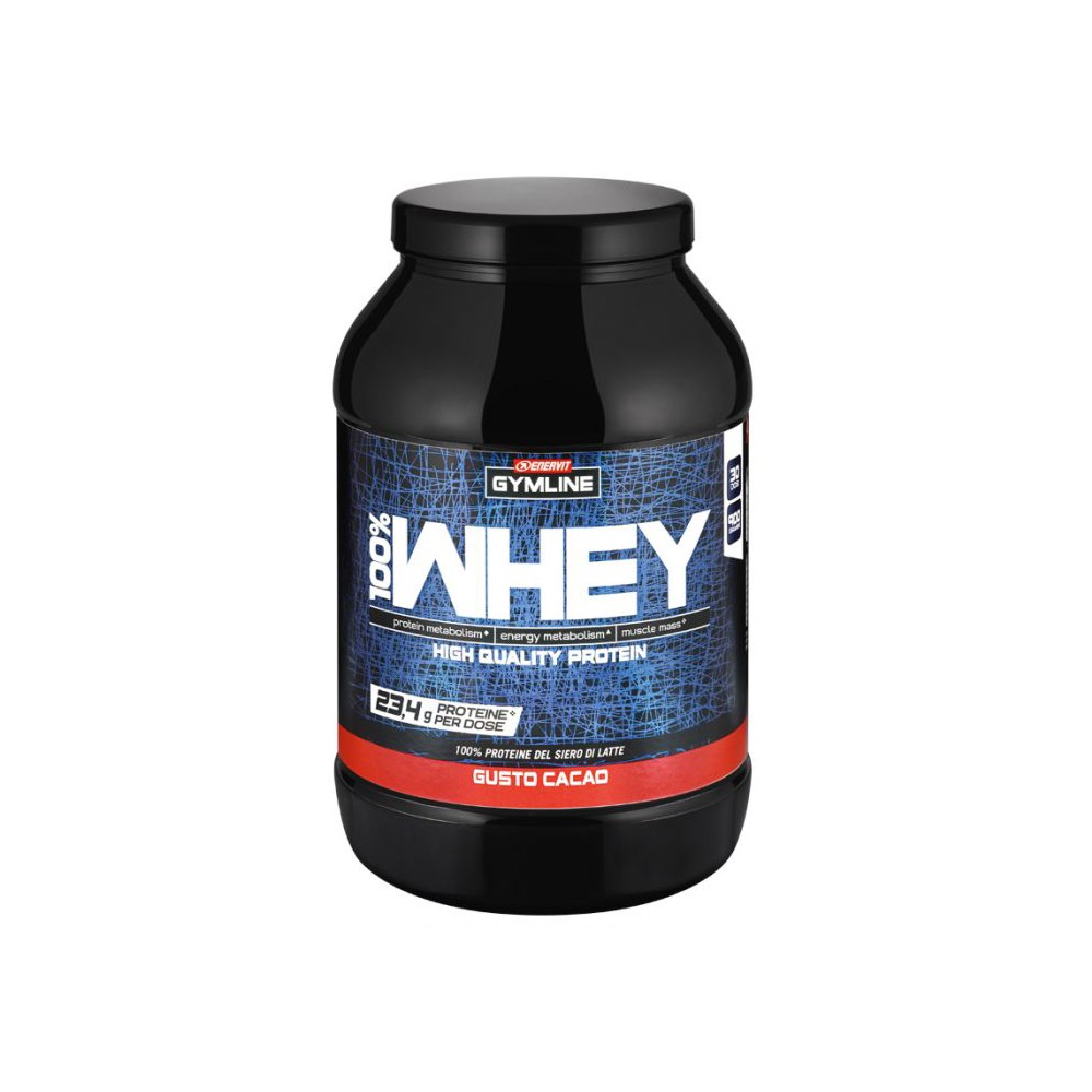 GYMLINE 100% WHEY C CACAO 900G