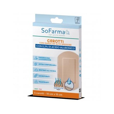SOFARMAPIU' CER CICAT 10X15 5P