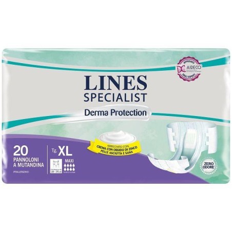 LINES SP DERM PAN MAXI XL 20PZ