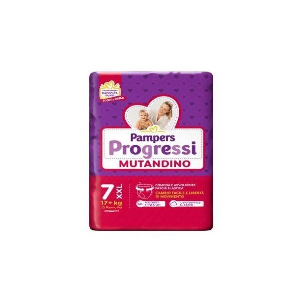 PAMPERS PROG MUT XXL 15PZ