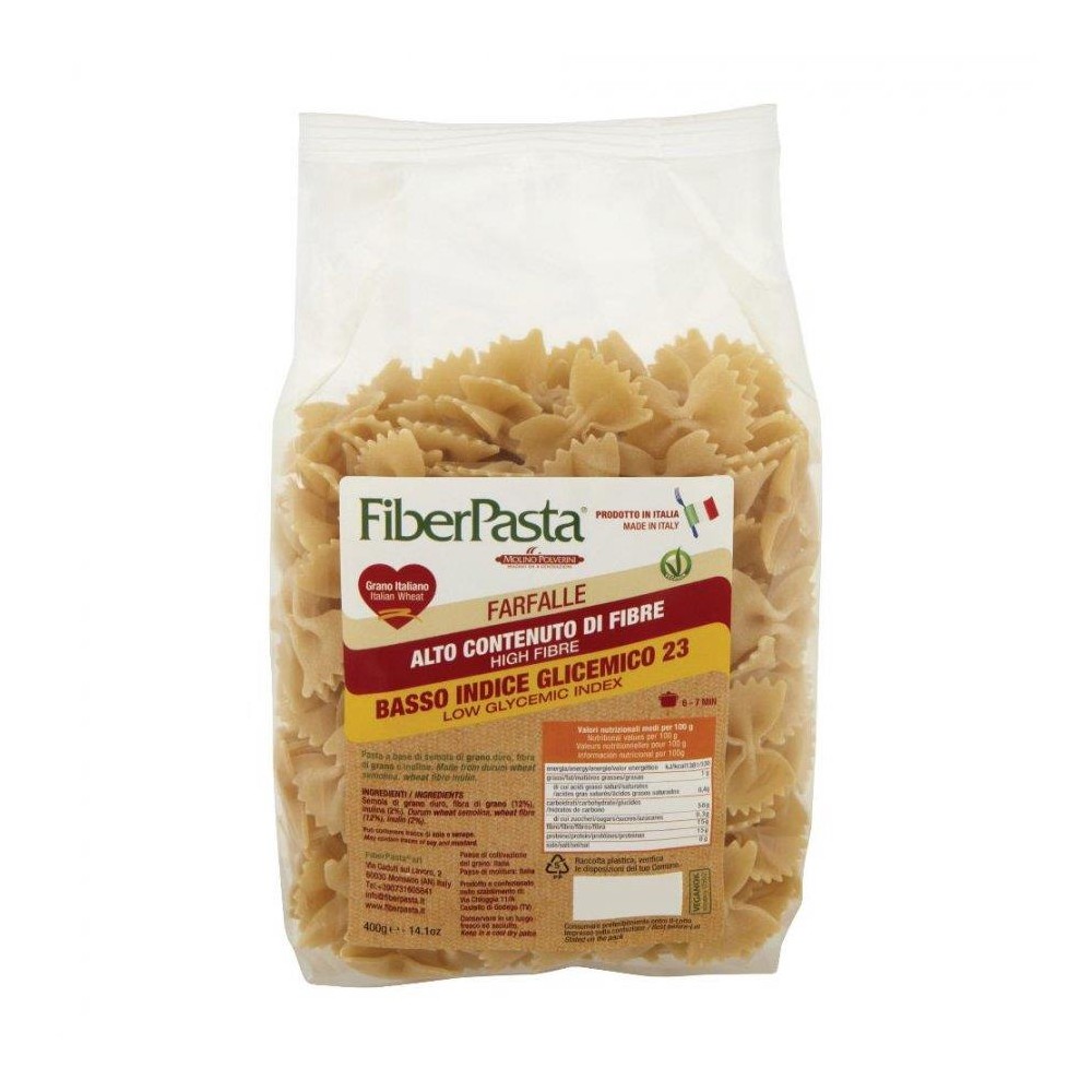FIBERPASTA FARFALLE A BASSO IN