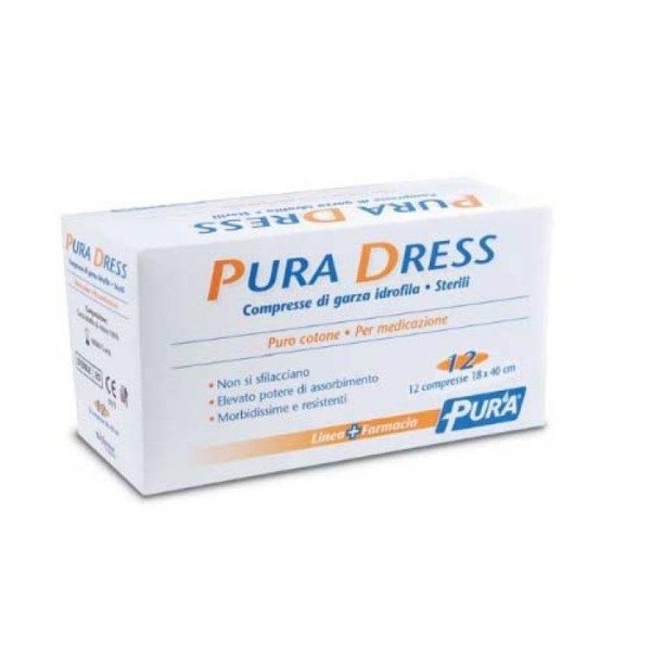 PURA DRESS GARZA 18X40CM 12PZ
