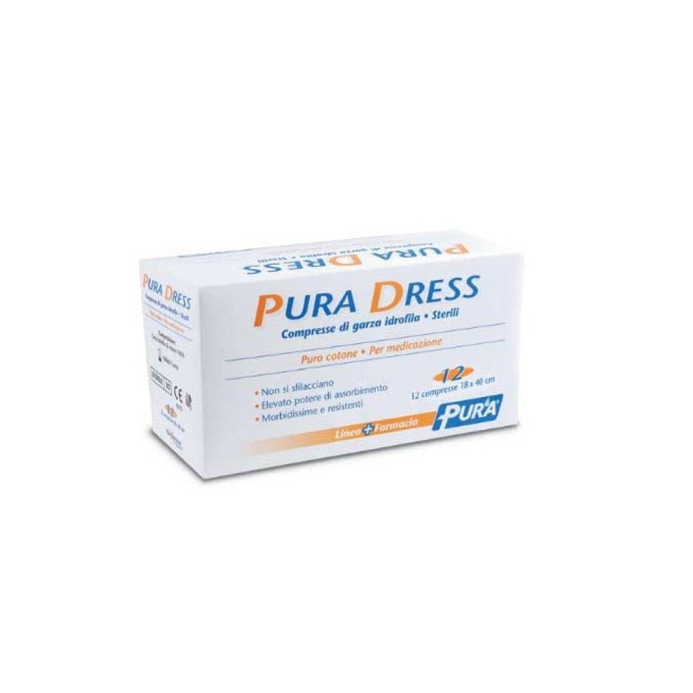 PURA DRESS GARZA 18X40CM 12PZ