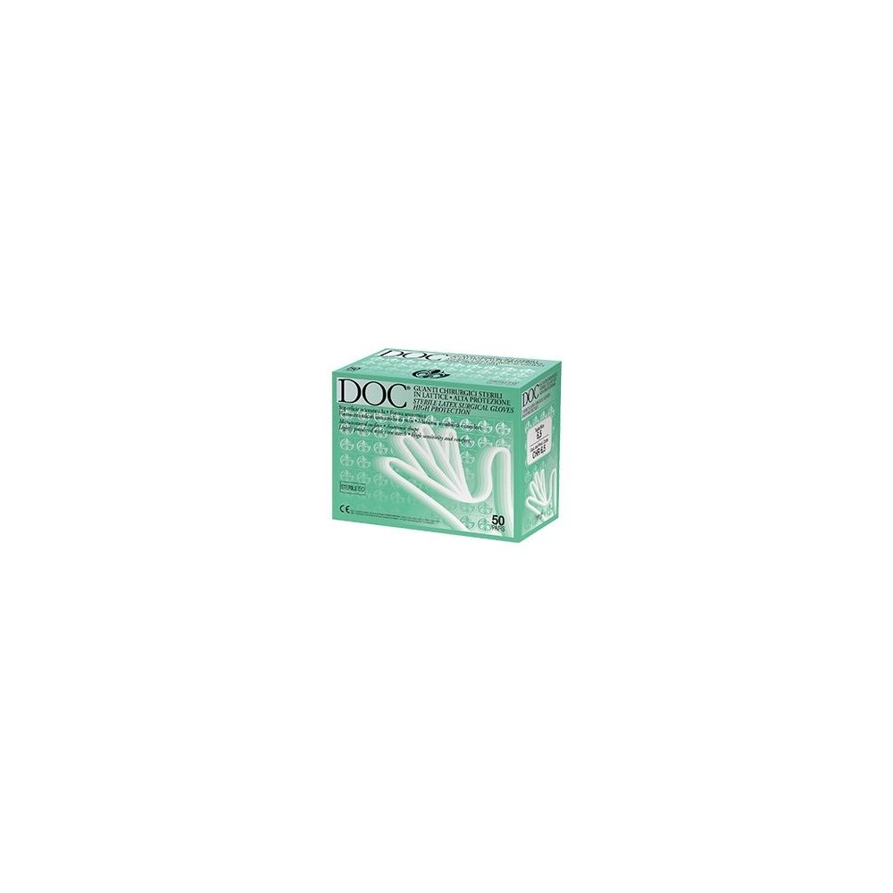 GUANTO CHIR LATT CHR65 50PA