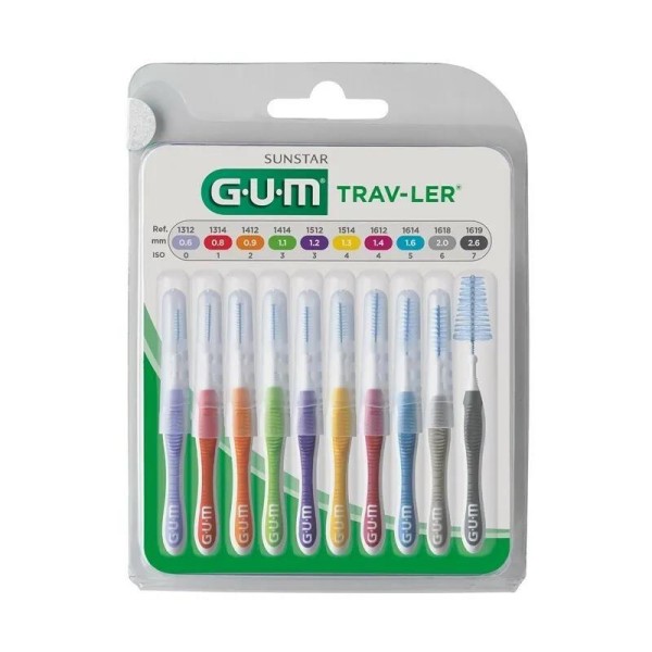 GUM TRAV-LER SCOVOLINI 10PZ