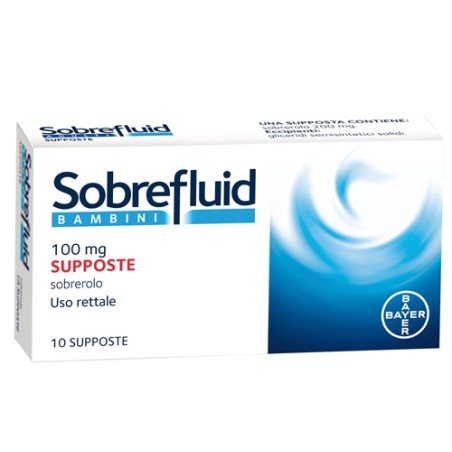 SOBREFLUID%BB 10SUPP 100MG