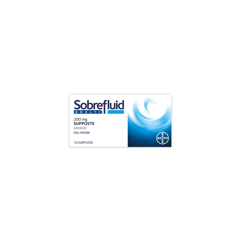 SOBREFLUID%AD 10SUPP 200MG