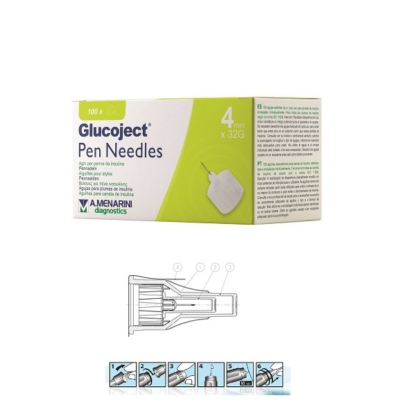 AGO GLUCOJECT PENNA 4MM G32
