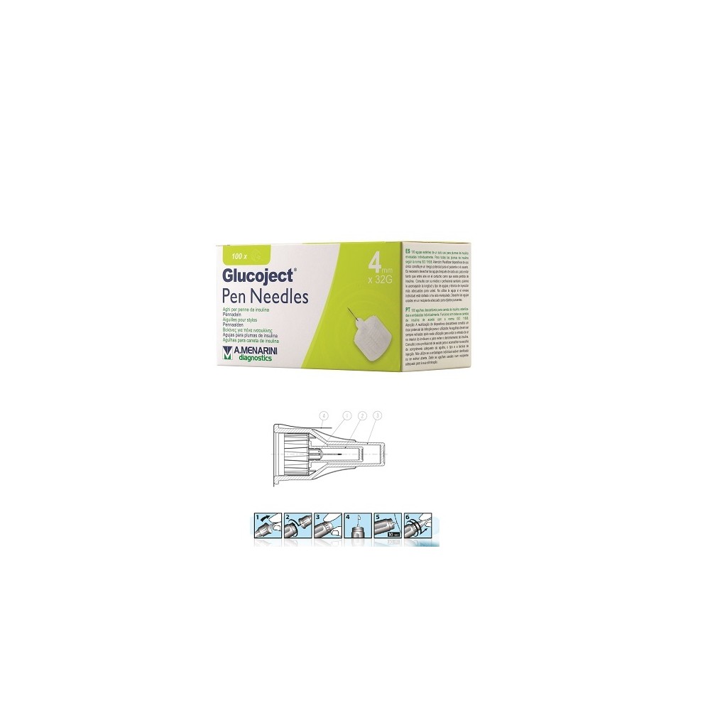 AGO GLUCOJECT PENNA 4MM G32