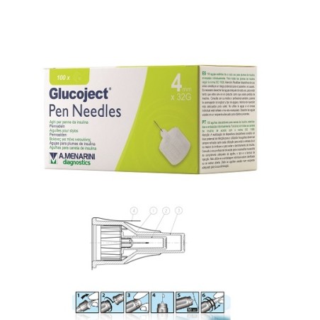 AGO GLUCOJECT PENNA 4MM G32