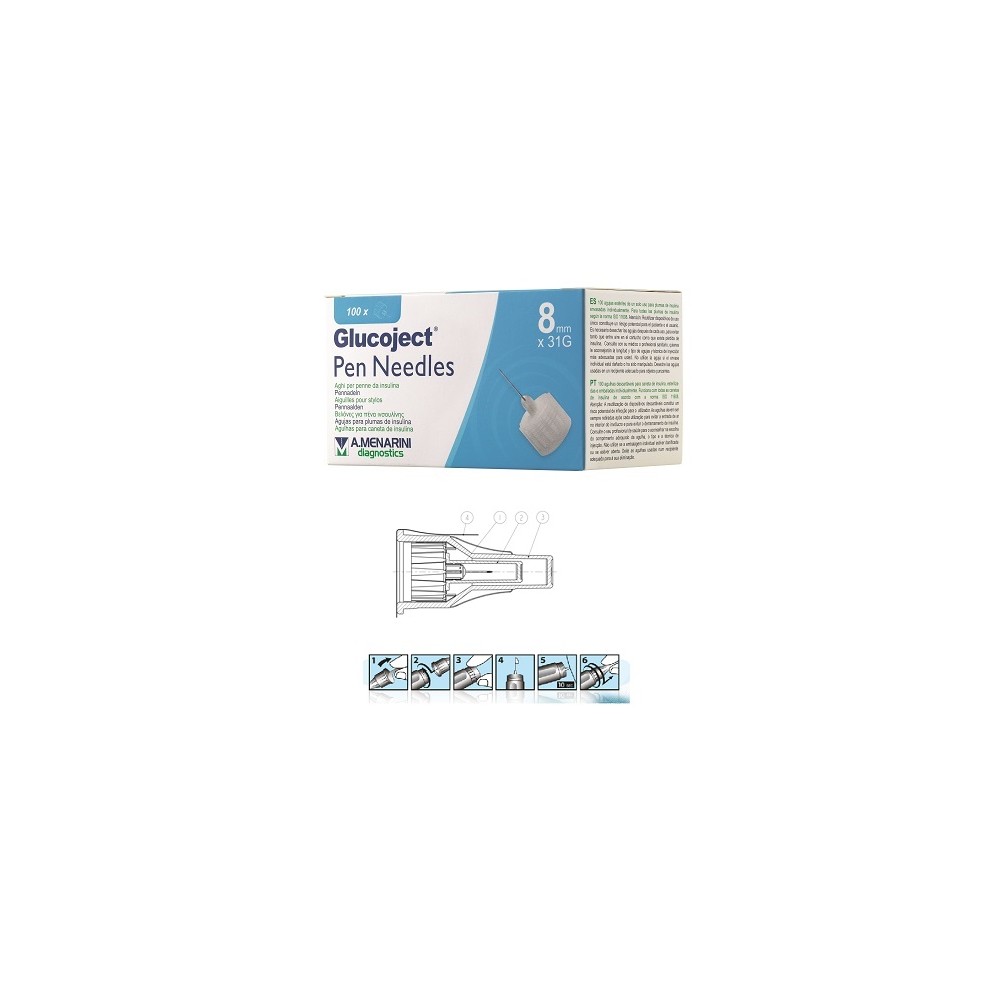 AGO GLUCOJECT PENNA 8MM G31
