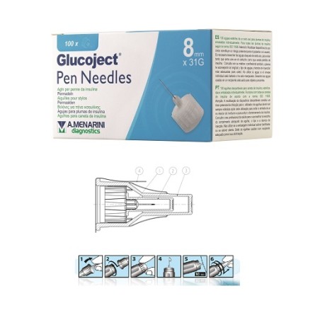 AGO GLUCOJECT PENNA 8MM G31