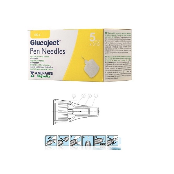 AGO GLUCOJECT PENNA 5MM G31